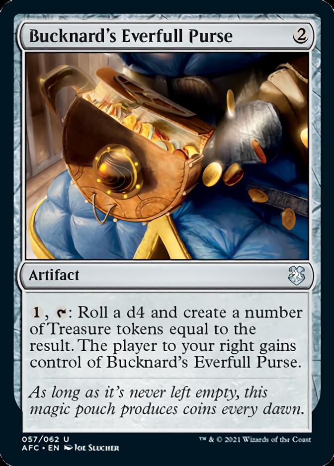 Bucknard's Everfull Purse [Dungeons & Dragons: Adventures in the Forgotten Realms Commander] - Card Brawlers