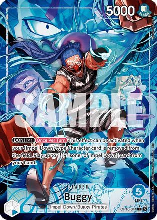 Buggy (041) (Alternate Art) (OP16-041) - The Time of Battle Foil - Card Brawlers