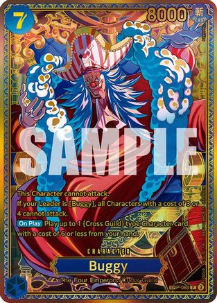 Buggy (P-084) (SP) (P-084) - The World's Strongest Warriors Foil - Card Brawlers