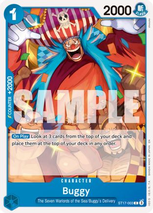 Buggy - ST17-003 (Reprint) (ST17-003) - Premium Booster -The Best- Vol. 2 - Card Brawlers