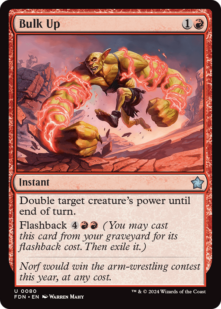 Bulk Up [Foundations] - Card Brawlers