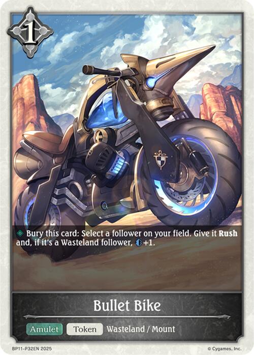 Bullet Bike - P32 (Foil) (BP11 - P32EN) [Bullet of Fate] - Card Brawlers