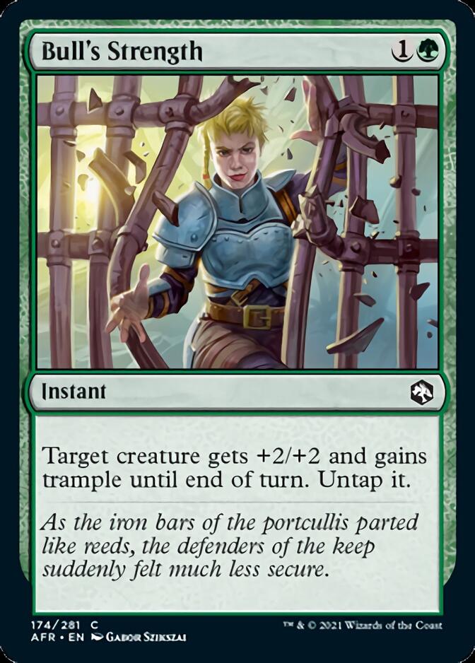 Bull's Strength [Dungeons & Dragons: Adventures in the Forgotten Realms] - Card Brawlers