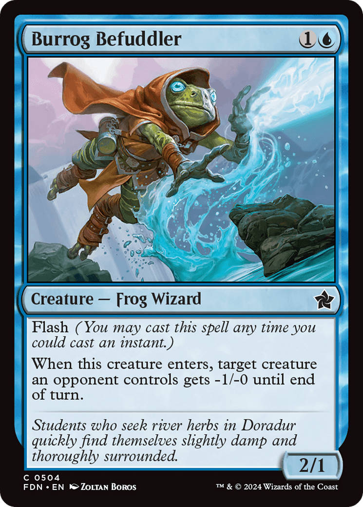 Burrog Befuddler [Foundations] - Card Brawlers