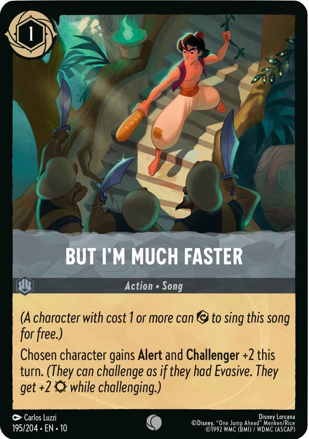 But I'm Much Faster (195/204) [Whispers in the Well] - Card Brawlers