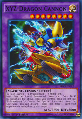 XYZ-Dragon Cannon [SDKS-EN042] Common - Yu-Gi-Oh! - Card Brawlers | Quebec | Canada |