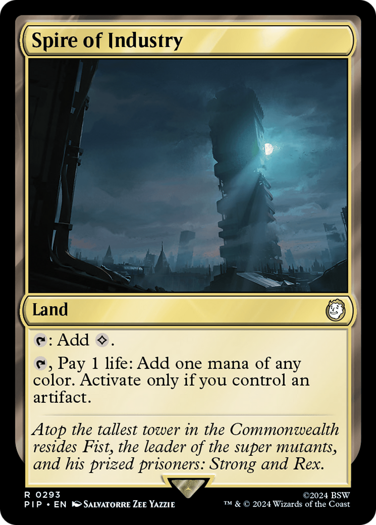 Spire of Industry [Fallout] - Magic: The Gathering - Card Brawlers | Quebec | Canada |