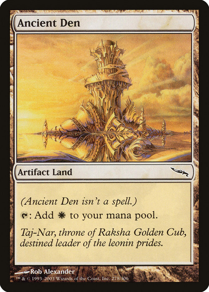 Ancient Den [Mirrodin] - Magic: The Gathering - Card Brawlers | Quebec | Canada |