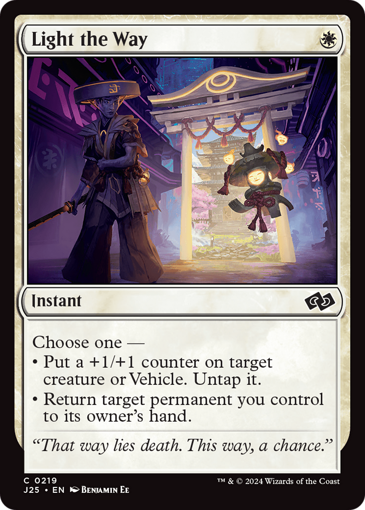 Light the Way [Foundations Jumpstart] - Magic: The Gathering - Card Brawlers | Quebec | Canada |
