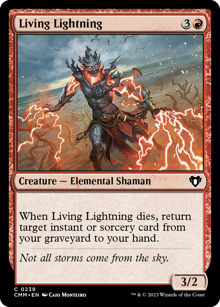 Living Lightning [Commander Masters] - Magic: The Gathering - Card Brawlers | Quebec | Canada |