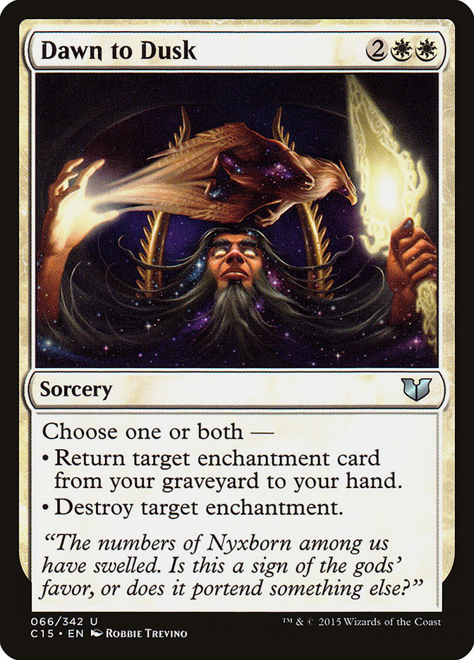 Dawn to Dusk [Commander 2015] - Magic: The Gathering - Card Brawlers | Quebec | Canada |