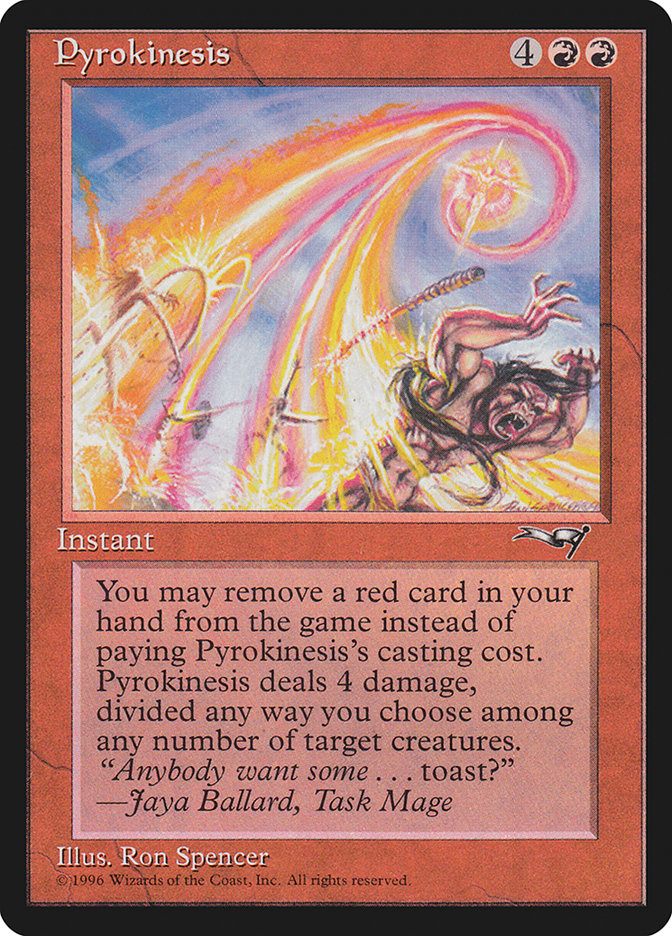Pyrokinesis [Alliances] - Magic: The Gathering - Card Brawlers | Quebec | Canada |