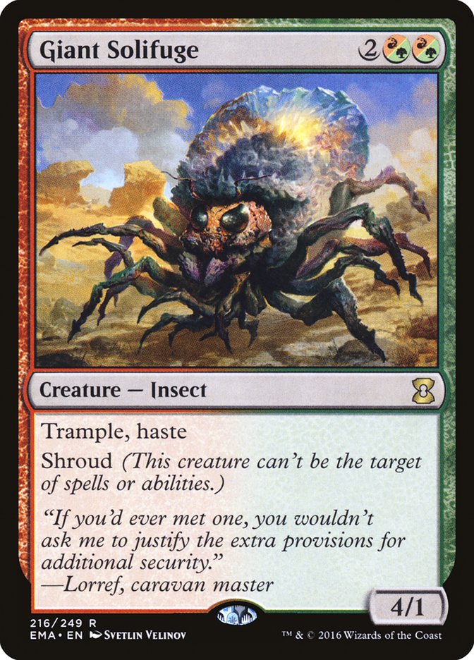 Giant Solifuge [Eternal Masters] - Magic: The Gathering - Card Brawlers | Quebec | Canada |