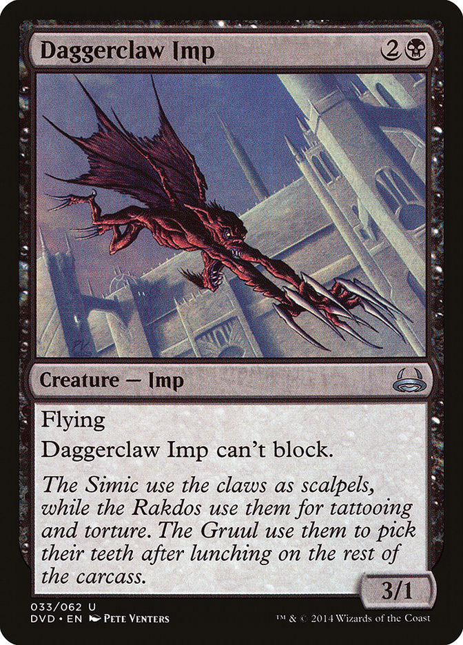 Daggerclaw Imp (Divine vs. Demonic) [Duel Decks Anthology] - Magic: The Gathering - Card Brawlers | Quebec | Canada |