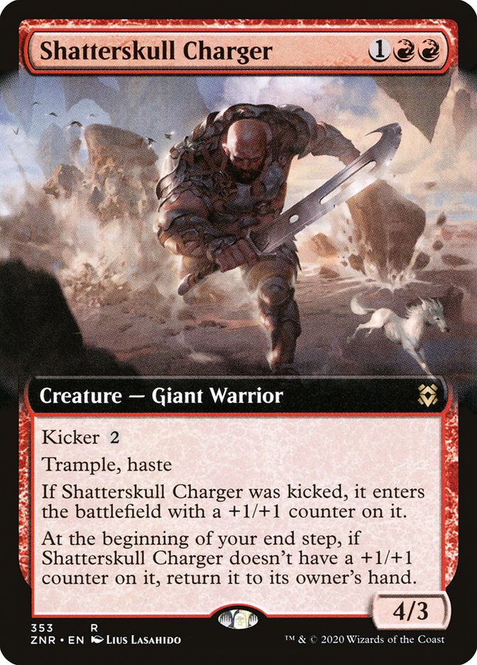 Shatterskull Charger (Extended Art) [Zendikar Rising] - Magic: The Gathering - Card Brawlers | Quebec | Canada |