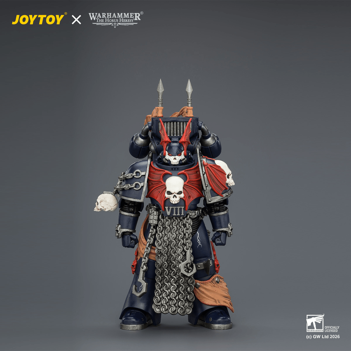 Joytoy - Warhammer 40k - Night Lords Legion Praetor with Jump pack - (PREORDER) August 31, 2026