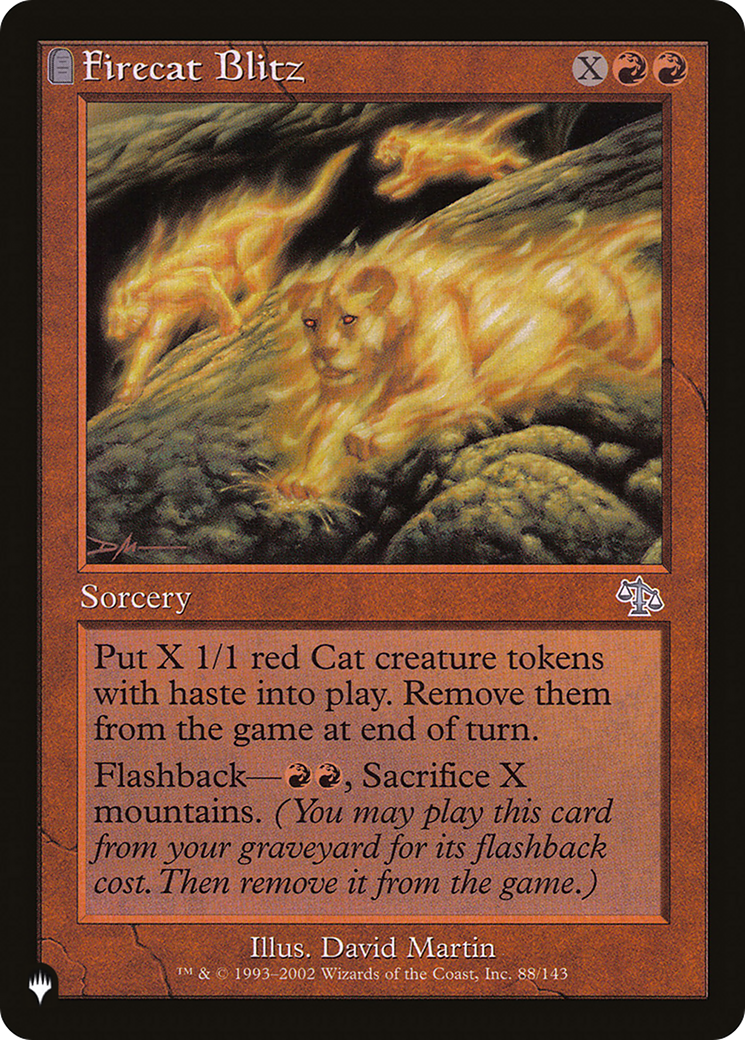 Firecat Blitz [The List] - Magic: The Gathering - Card Brawlers | Quebec | Canada |