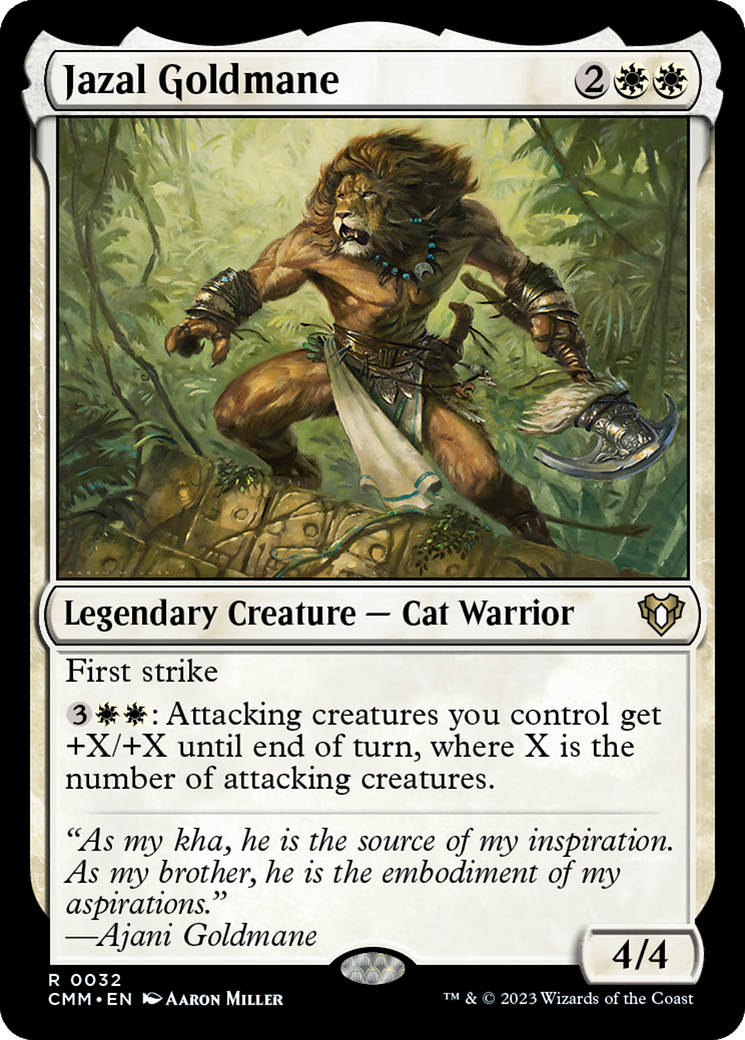 Jazal Goldmane [Commander Masters] - Magic: The Gathering - Card Brawlers | Quebec | Canada |