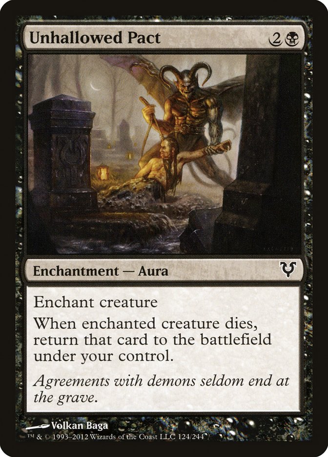 Unhallowed Pact [Avacyn Restored] - Magic: The Gathering - Card Brawlers | Quebec | Canada |