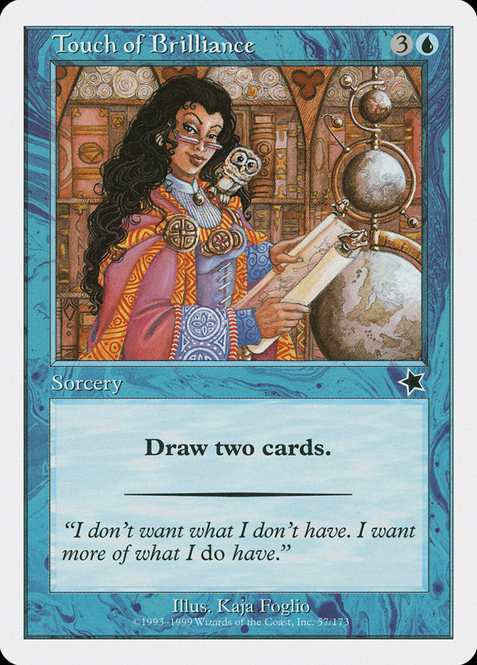 Touch of Brilliance [Starter 1999] - Magic: The Gathering - Card Brawlers | Quebec | Canada |