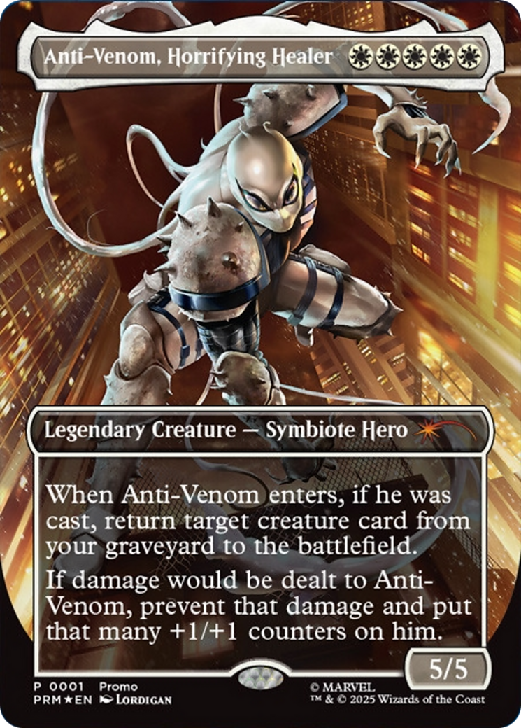 Anti-Venom, Horrifying Healer (Borderless) [Media Promos] - Magic: The Gathering - Card Brawlers | Quebec | Canada |