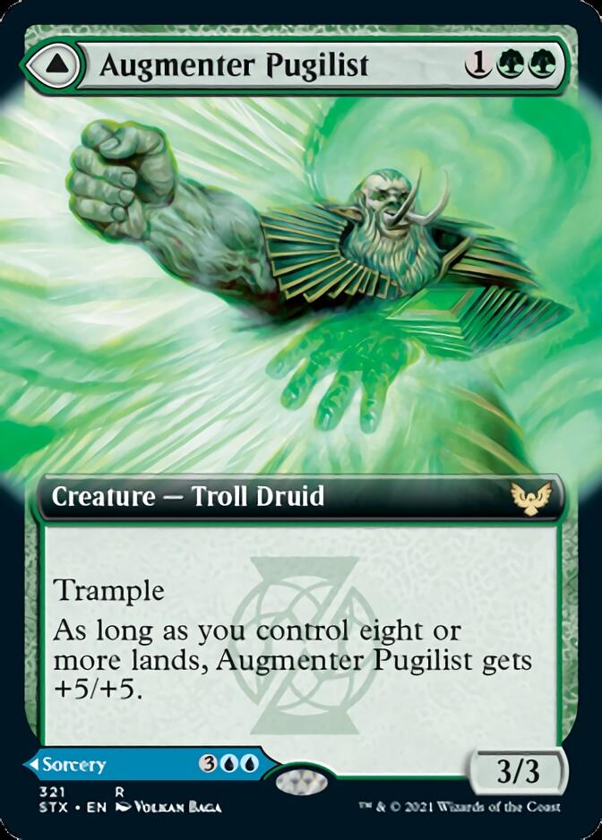 Augmenter Pugilist // Echoing Equation (Extended Art) [Strixhaven: School of Mages] - Magic: The Gathering - Card Brawlers | Quebec | Canada |