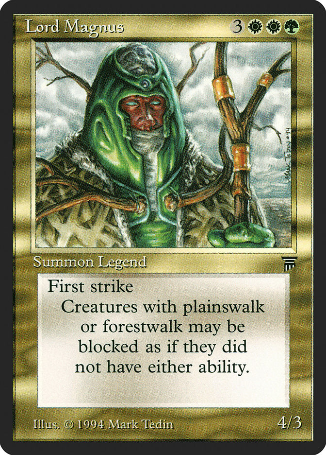 Lord Magnus [Legends] - Magic: The Gathering - Card Brawlers | Quebec | Canada |