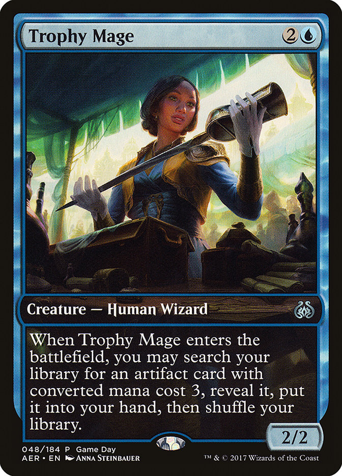 Trophy Mage (Game Day) [Aether Revolt Promos] - Magic: The Gathering - Card Brawlers | Quebec | Canada |