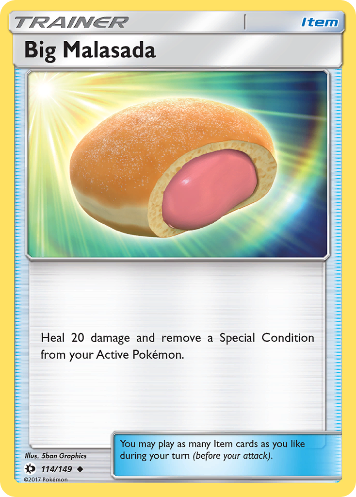 Big Malasada (114/149) [Sun & Moon: Base Set] - Pokémon - Card Brawlers | Quebec | Canada |