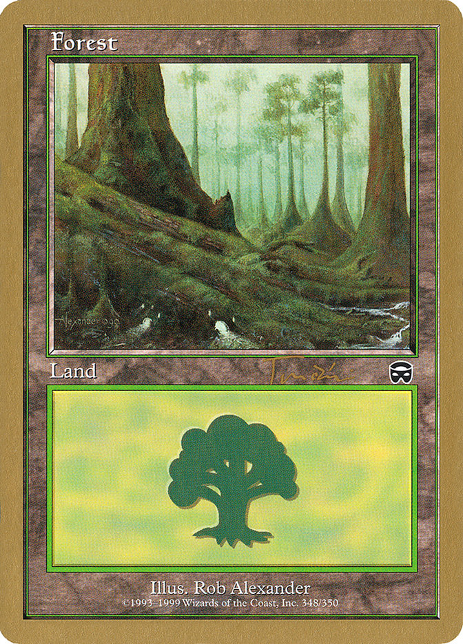 Forest (jt348) (Jan Tomcani) [World Championship Decks 2001] - Magic: The Gathering - Card Brawlers | Quebec | Canada |