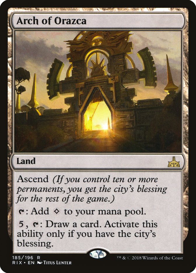 Arch of Orazca [Rivals of Ixalan] - Magic: The Gathering - Card Brawlers | Quebec | Canada |