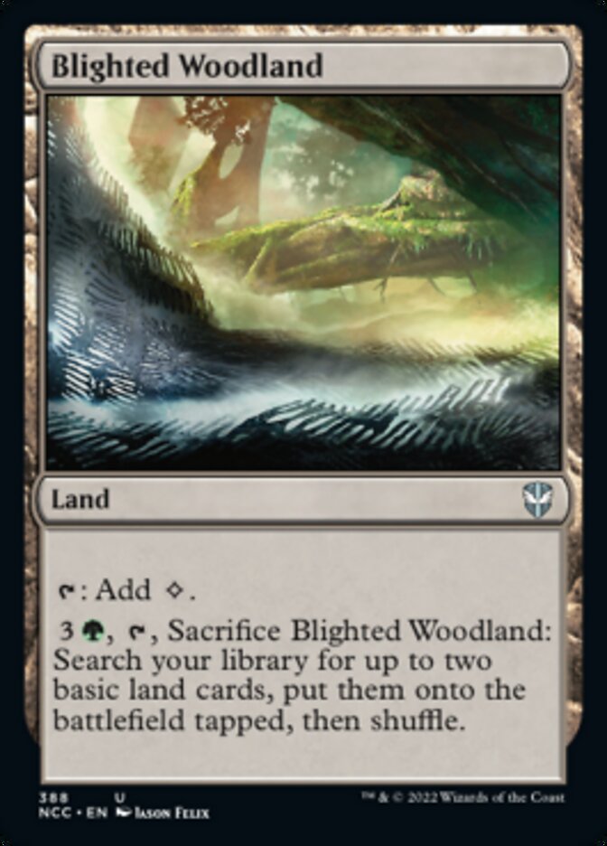Blighted Woodland [Streets of New Capenna Commander] - Magic: The Gathering - Card Brawlers | Quebec | Canada |