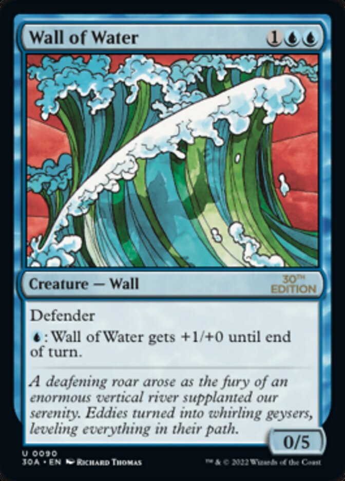 Wall of Water [30th Anniversary Edition] - Magic: The Gathering - Card Brawlers | Quebec | Canada |