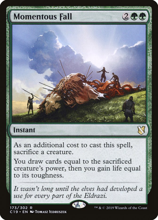 Momentous Fall [Commander 2019] - Magic: The Gathering - Card Brawlers | Quebec | Canada |