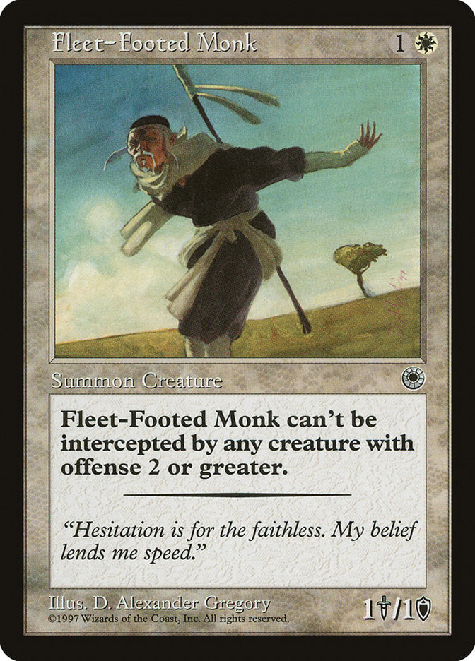 Fleet-Footed Monk [Portal] - Magic: The Gathering - Card Brawlers | Quebec | Canada |