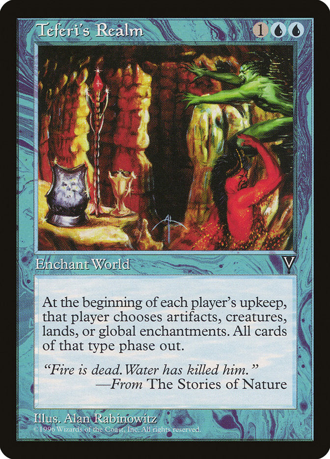 Teferi's Realm [Visions] - Magic: The Gathering - Card Brawlers | Quebec | Canada |