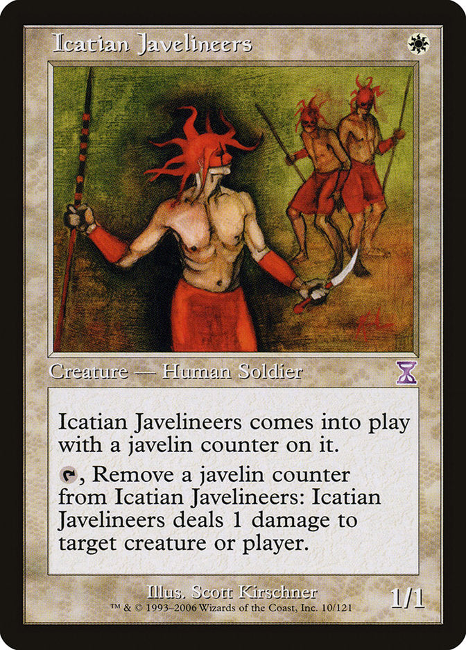 Icatian Javelineers [Time Spiral Timeshifted] - Magic: The Gathering - Card Brawlers | Quebec | Canada |