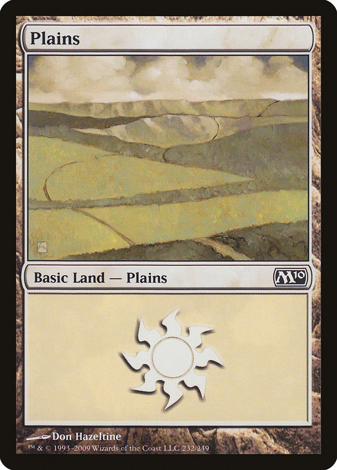 Plains (232) [Magic 2010] - Magic: The Gathering - Card Brawlers | Quebec | Canada |