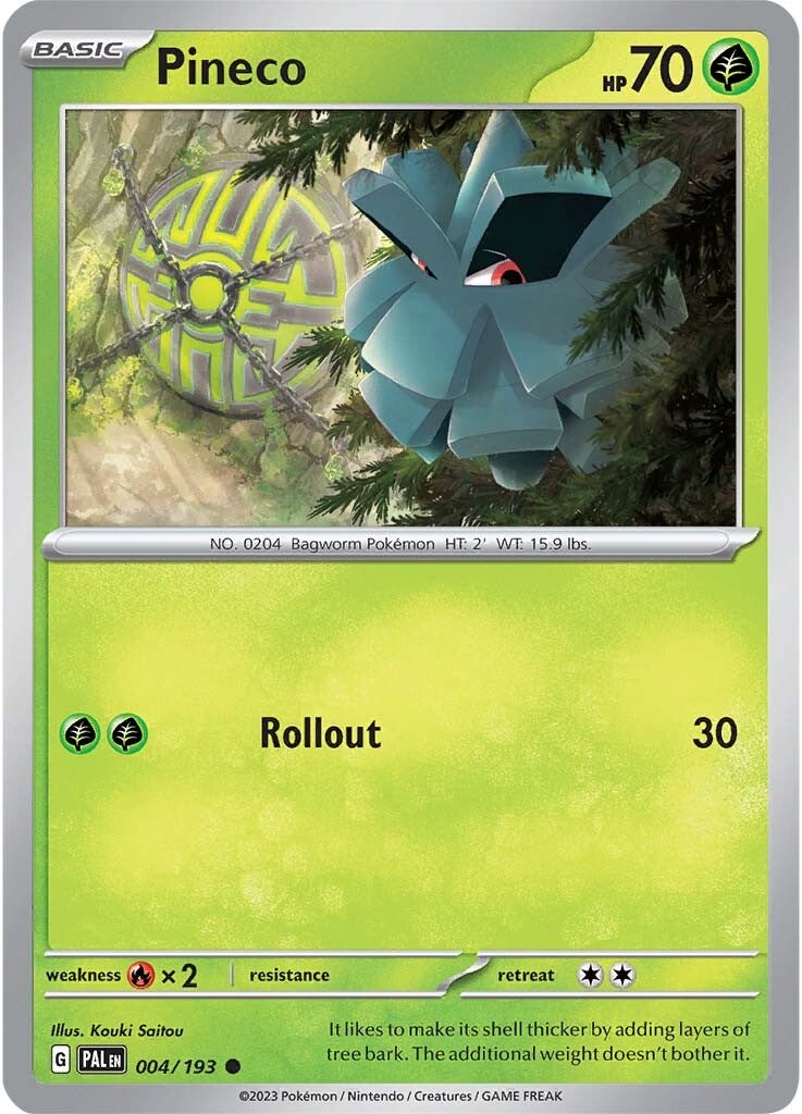 Pineco (004/193) [Scarlet & Violet: Paldea Evolved] - Pokémon - Card Brawlers | Quebec | Canada |