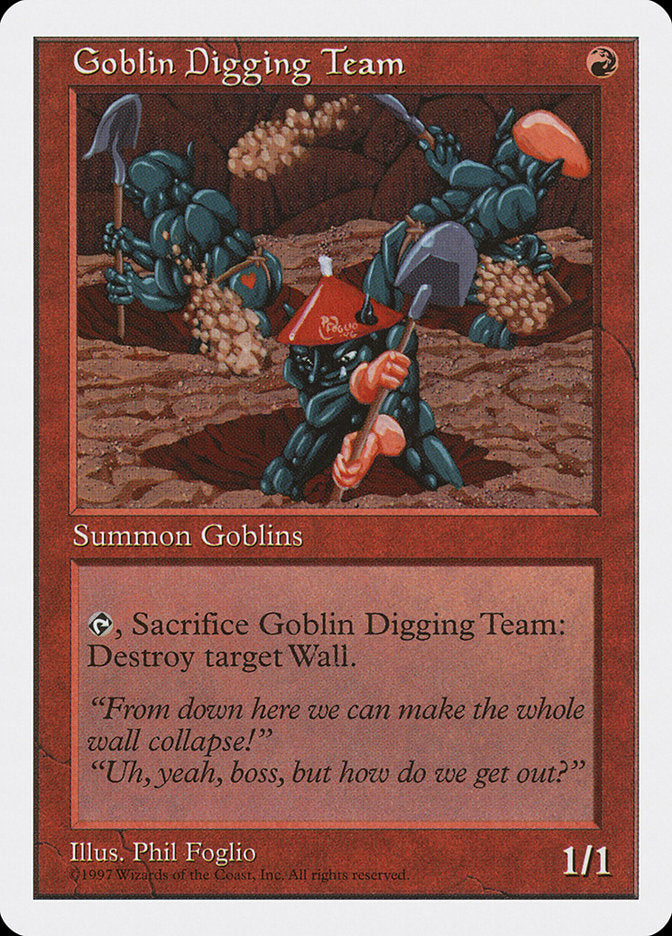 Goblin Digging Team [Fifth Edition] - Magic: The Gathering - Card Brawlers | Quebec | Canada |