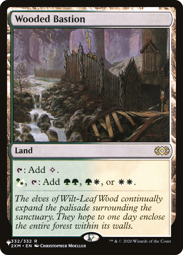 Wooded Bastion [The List] - Magic: The Gathering - Card Brawlers | Quebec | Canada |