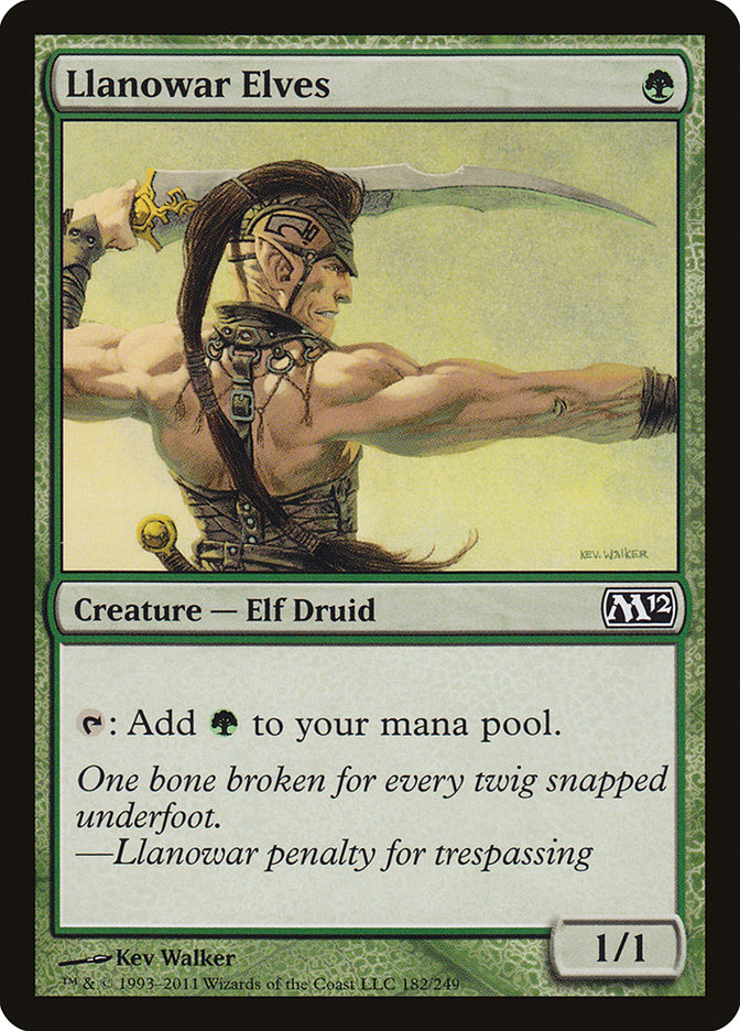 Llanowar Elves [Magic 2012] - Magic: The Gathering - Card Brawlers | Quebec | Canada |