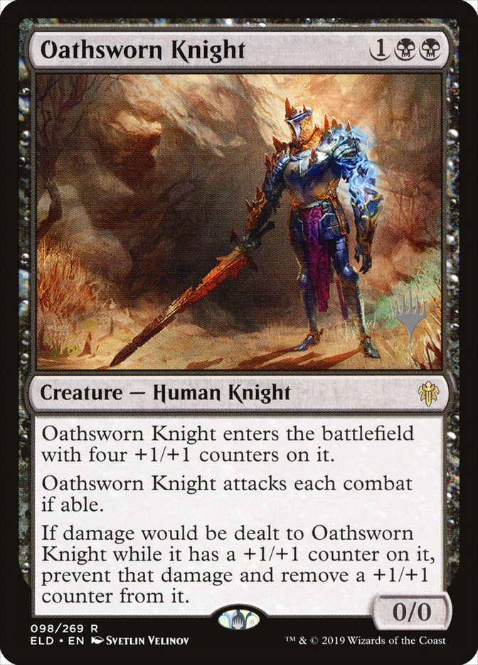 Oathsworn Knight (Promo Pack) [Throne of Eldraine Promos] - Magic: The Gathering - Card Brawlers | Quebec | Canada |