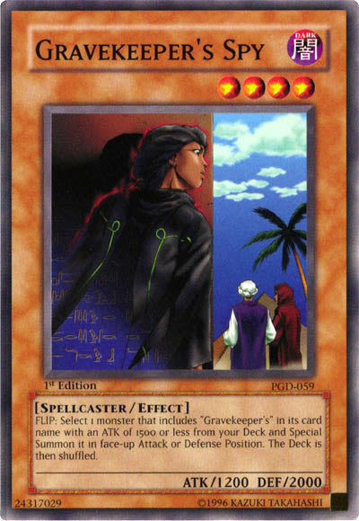 Gravekeeper's Spy [PGD-059] Common - Yu-Gi-Oh! - Card Brawlers | Quebec | Canada |
