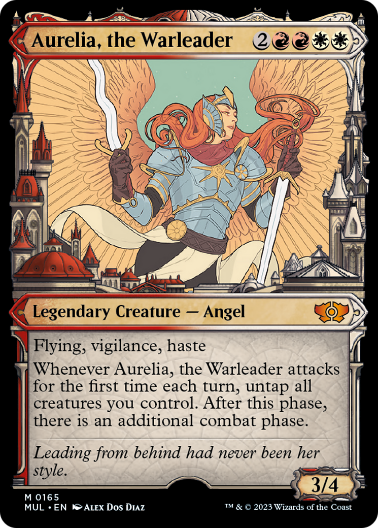 Aurelia, the Warleader (Halo Foil) [Multiverse Legends] - Magic: The Gathering - Card Brawlers | Quebec | Canada |