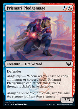 Prismari Pledgemage [Strixhaven: School of Mages] - Magic: The Gathering - Card Brawlers | Quebec | Canada |