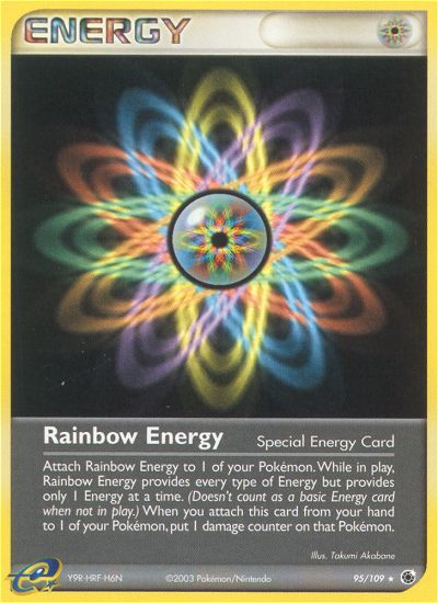 Rainbow Energy (95/109) [EX: Ruby & Sapphire] - Pokémon - Card Brawlers | Quebec | Canada |