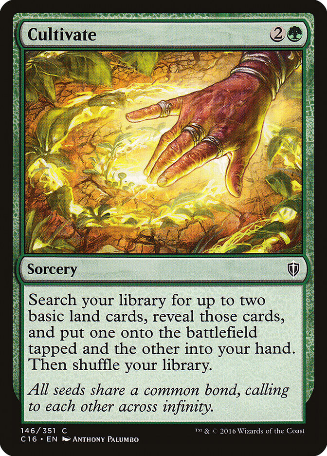 Cultivate [Commander 2016] - Magic: The Gathering - Card Brawlers | Quebec | Canada |