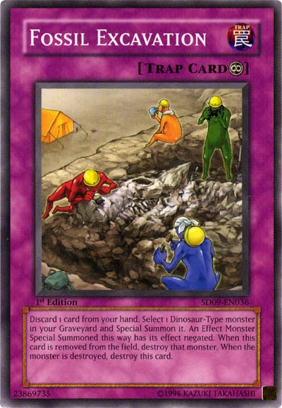 Fossil Excavation [SD09-EN036] Common - Yu-Gi-Oh! - Card Brawlers | Quebec | Canada |