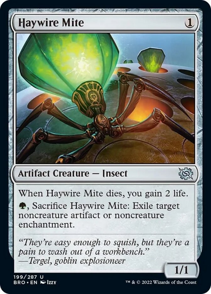 Haywire Mite [The Brothers' War] - Magic: The Gathering - Card Brawlers | Quebec | Canada |